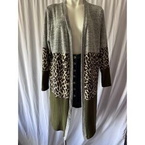 Sunshine & Rodeos Knit Kimono Sweater - Size Large